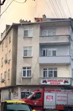 Apartman Çatısında Yangın Tehlikesi!
