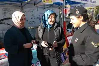 Kadın Destek Uygulaması (KADES), X şehrinde tanıtıldı