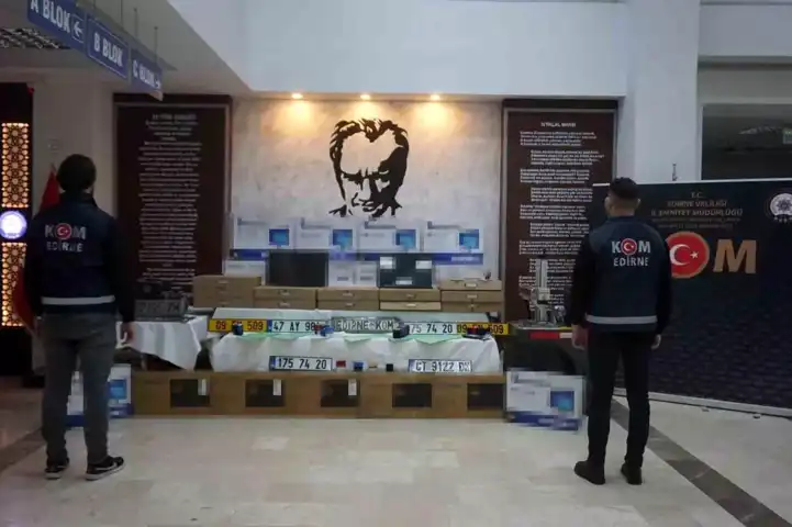 Sahte Plaka Operasyonu: 9 Gözaltı