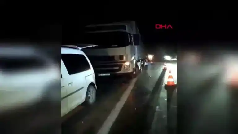 Edirne'de TIR Kazası: Şoför Hayatını Kaybetti