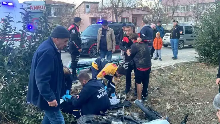 Edirne'de Trafik Kazası: 2 Yaralı