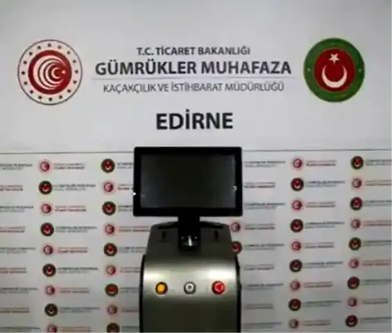 Kapıkule'de 175 Bin TL Değerinde Kaçak Lazer Epilasyon Cihazı Yakalandı